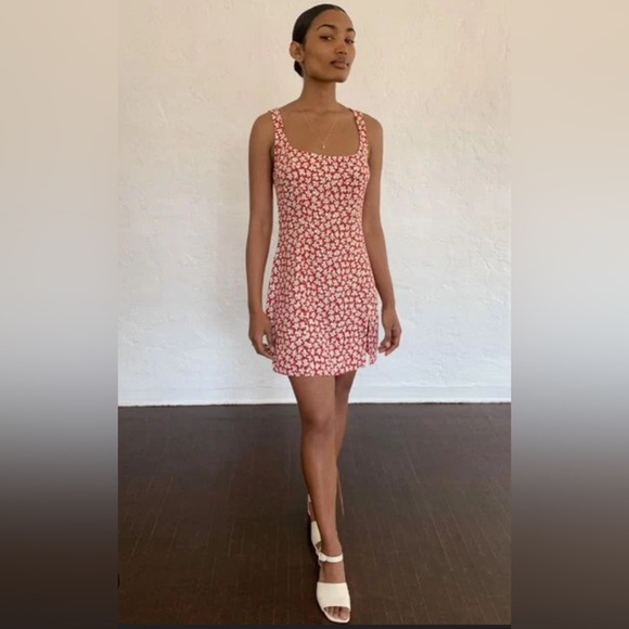 Reformation Noha Mini Dress in Grenadine Floral - Women’s Size 4 - Picture 2 of 15
